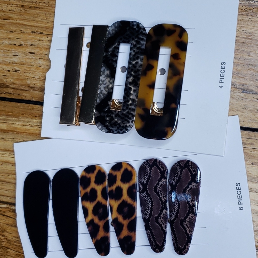 Hairclips Bundle of 2 Sets NWOT